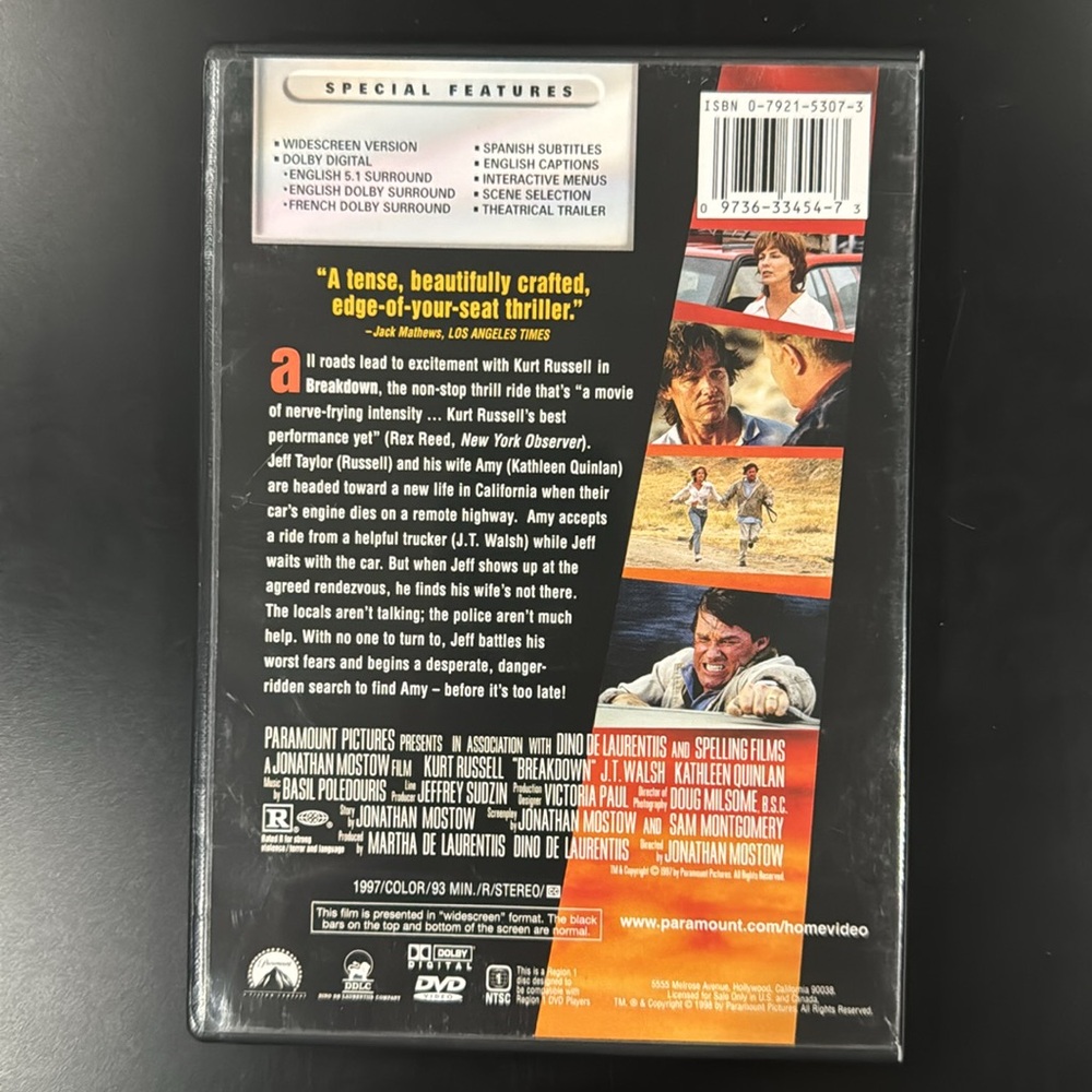 Breakdown - DVD - Picture 2 of 4